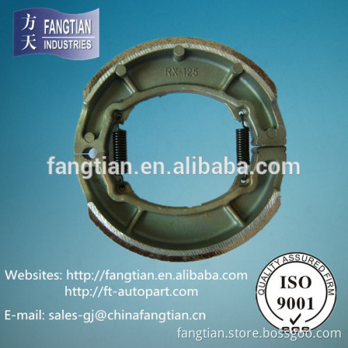 Chinese Manuracturer Friction Product Motorcycle RS125 Brake Shoe